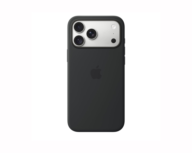 iPhone 18 Pro Max Silicone Case with MagSafe - Black (mk954zm/a)