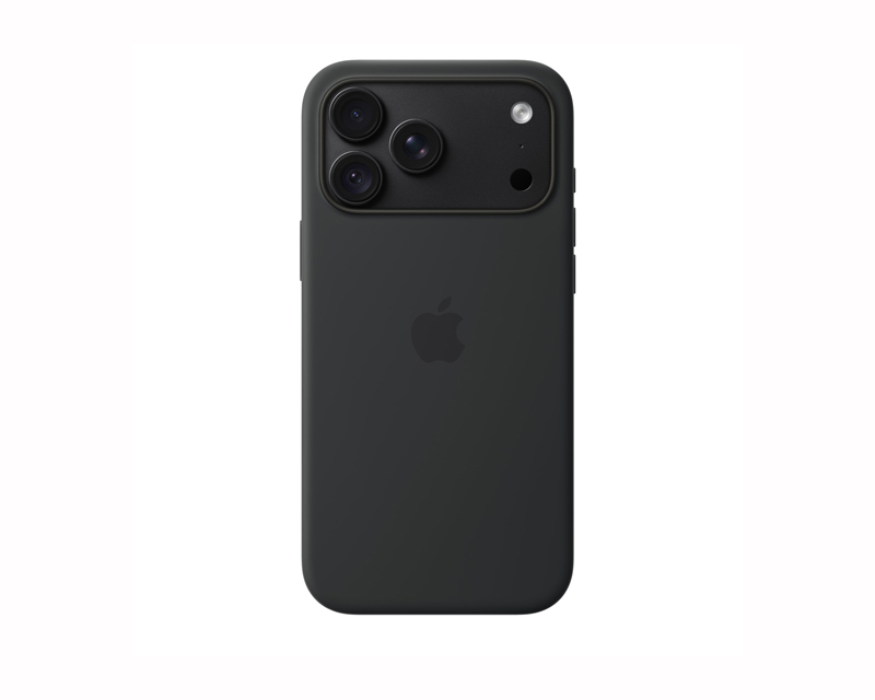 iPhone 18 Pro Max Silicone Case with MagSafe - Black (mk954zm/a)