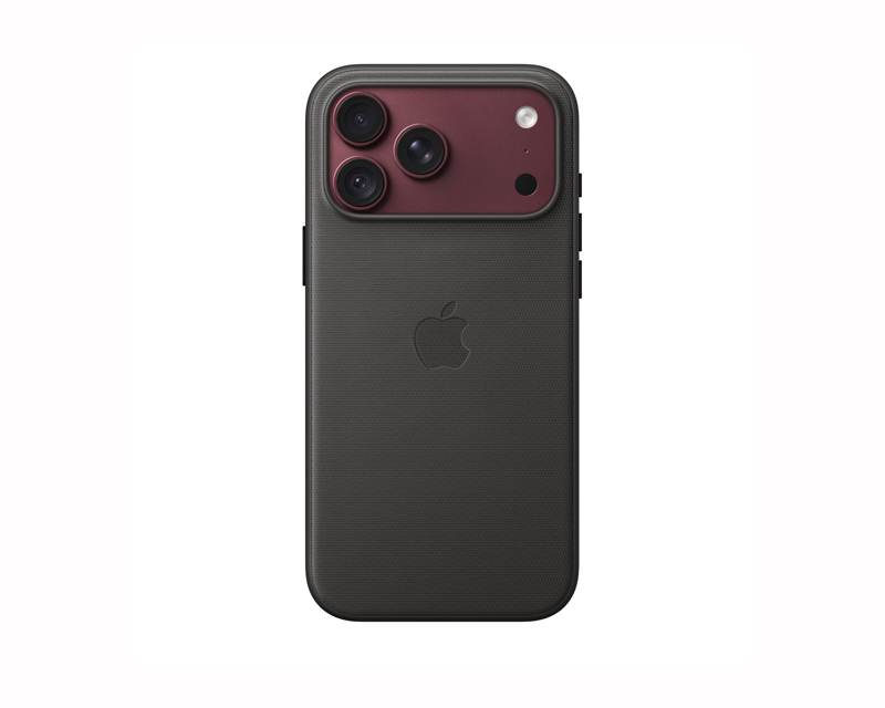 iPhone 18 Pro Max TechWoven Case with MagSafe – Black (mkdt4zm/a)