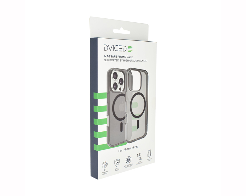 Dviced Magsafe iPhone 16 Pro smoke case - Black (DV511027)