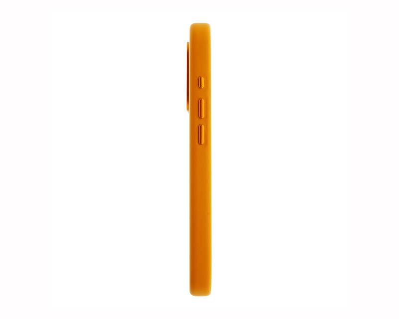 Dviced Leather case with magsafe for iPhone 16 Pro - Orange (DV512009)