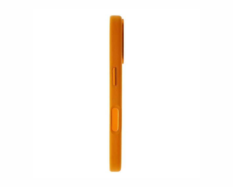 Dviced Leather case with magsafe for iPhone 16 Pro - Orange (DV512009)