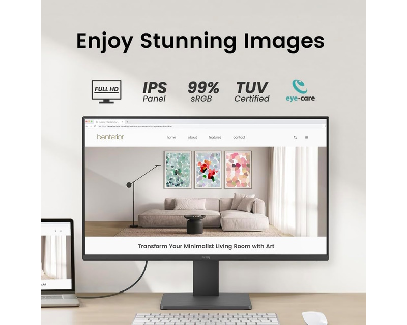 23.8 inča GW2491 FHD 1920x1080 IPS 100 Hz monitor