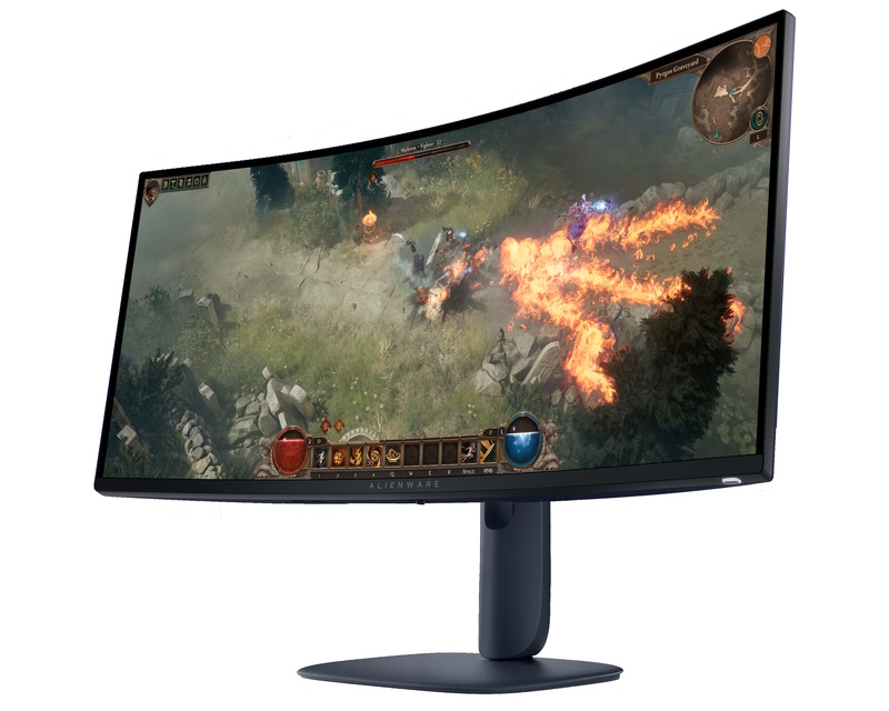 34 inch AW3425DWM 180Hz WQHD FreeSync Alienware Gaming zakrivljeni monitor