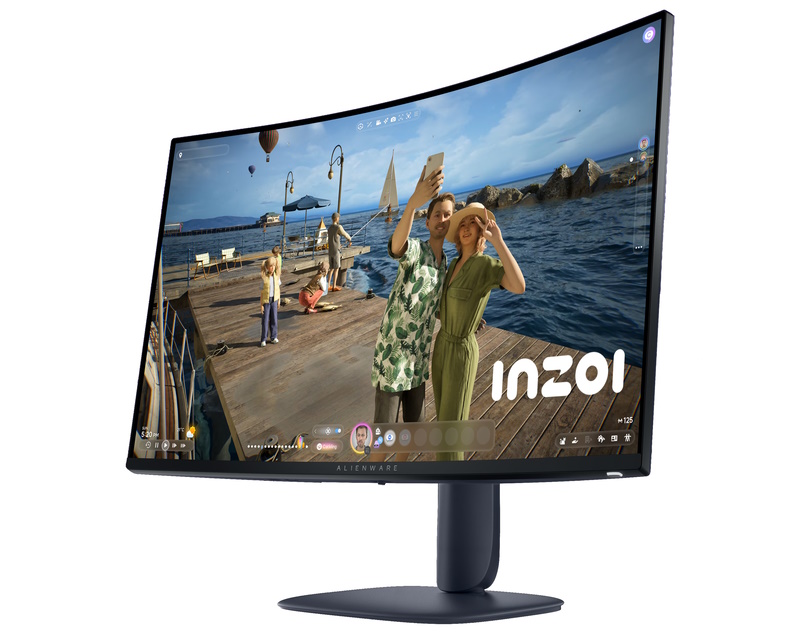 31.5 inch AW3225DM QHD 180Hz FreeSync Alienware Gaming zakrivljeni monitor