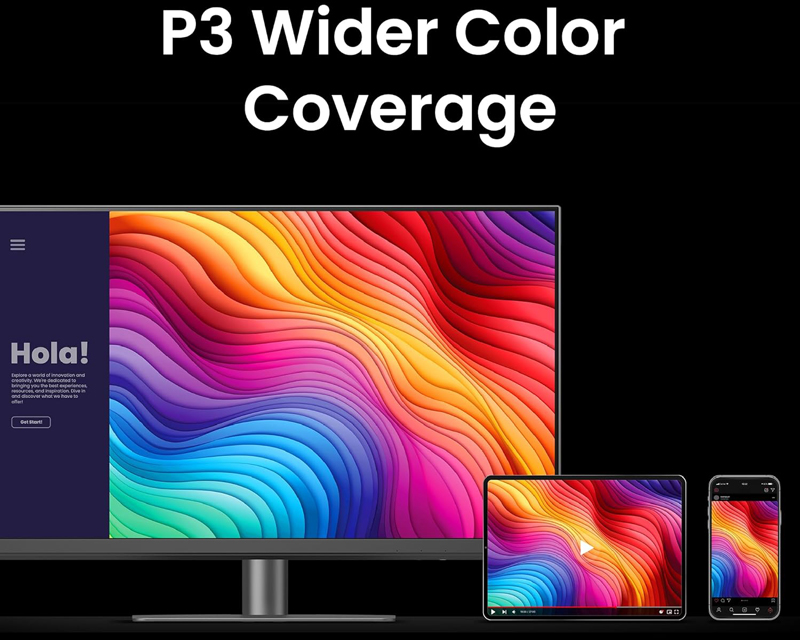 27 inča PD2706QN QHD 2560x1440 IPS 100 Hz USB-C 90W dizajnerski monitor