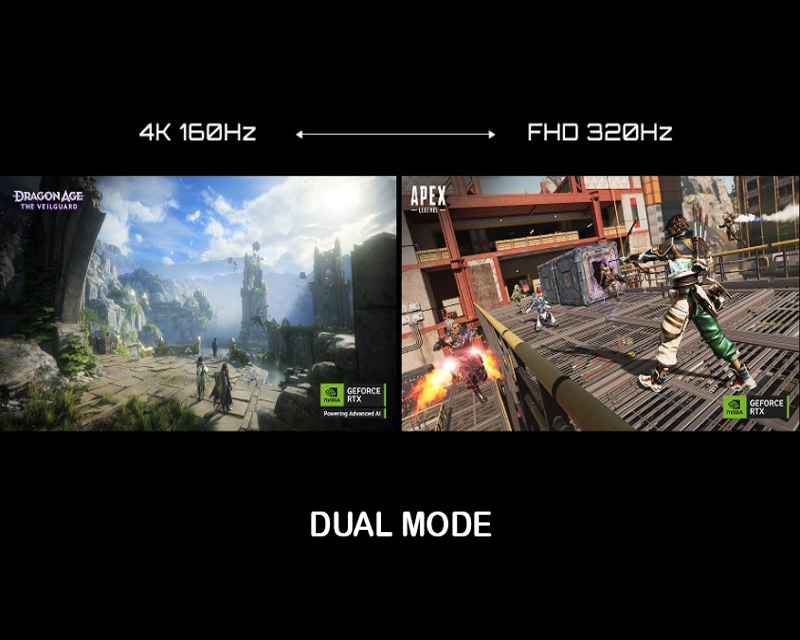 27 inča G27U 4K 3840x2160 SS IPS 320 Hz  G-Sync gaming monitor