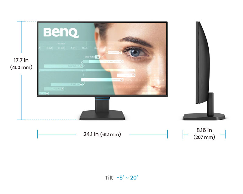 27 inča GW2790C FHD 1920x1080 IPS 144 Hz FreeSync monitor