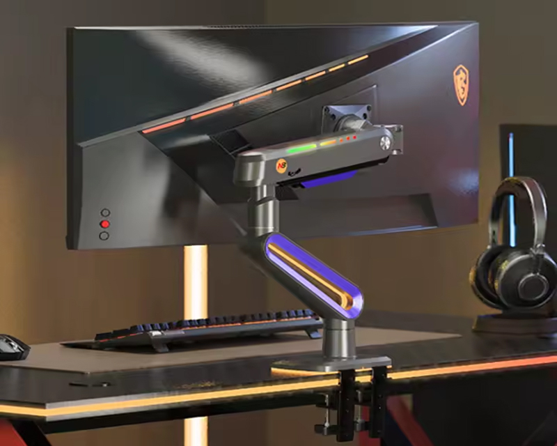 RGB nosač za monitore F6 matte charcoal 32-60 inča