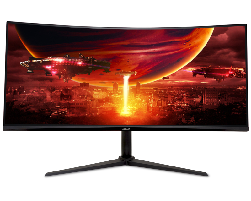 34 inča Nitro ED340CURX0BMIIPX ED0 UWQHD 3440x1440 VA 200 Hz zakrivljeni gaming monitor