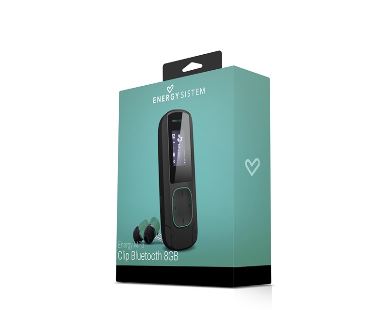 MP3 Clip Bluetooth Mint 8GB player zeleni (M42650)
