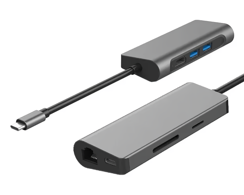 7-u-1 USB-C Hub