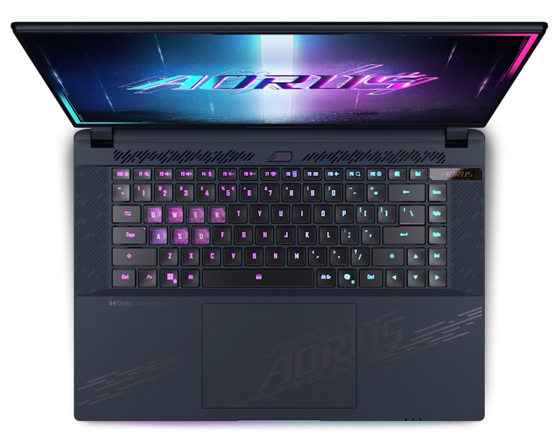 AORUS MASTER 16 BZH 16 inch QHD+ OLED 240Hz 500nits Core Ultra 9 275HX 64GB 2TB SSD GeForce RTX 5090 24GB RGB Backlit Win11Pro gaming laptop