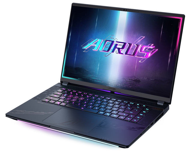 AORUS MASTER 16 BZH 16 inch QHD+ OLED 240Hz 500nits Core Ultra 9 275HX 64GB 2TB SSD GeForce RTX 5090 24GB RGB Backlit Win11Pro gaming laptop