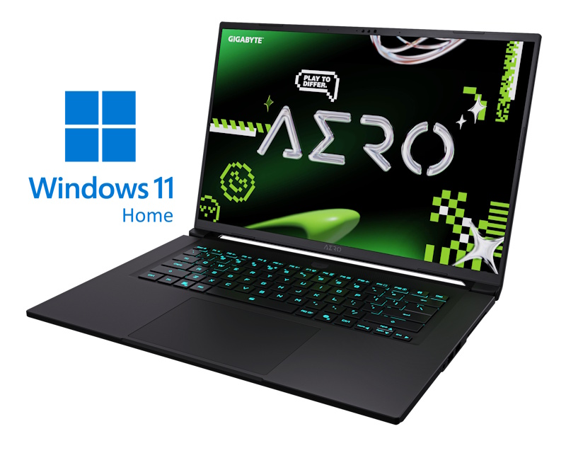 GIGABYTE AERO X16 1TH 16 inch QHD+ 165Hz 300nits AMD Ryzen AI 7 350 32GB 1TB SSD GeForce RTX 5050 8GB Backlit Win11Home laptop 