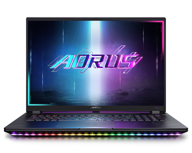 AORUS MASTER 18 BYH 18 inch QHD+ 240Hz 1200nits Core Ultra 9 275HX 64GB 2TB SSD GeForce RTX 5080 16GB RGB Backlit Win11Pro gaming laptop