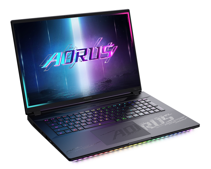AORUS MASTER 18 BYH 18 inch QHD+ 240Hz 1200nits Core Ultra 9 275HX 64GB 2TB SSD GeForce RTX 5080 16GB RGB Backlit Win11Pro gaming laptop