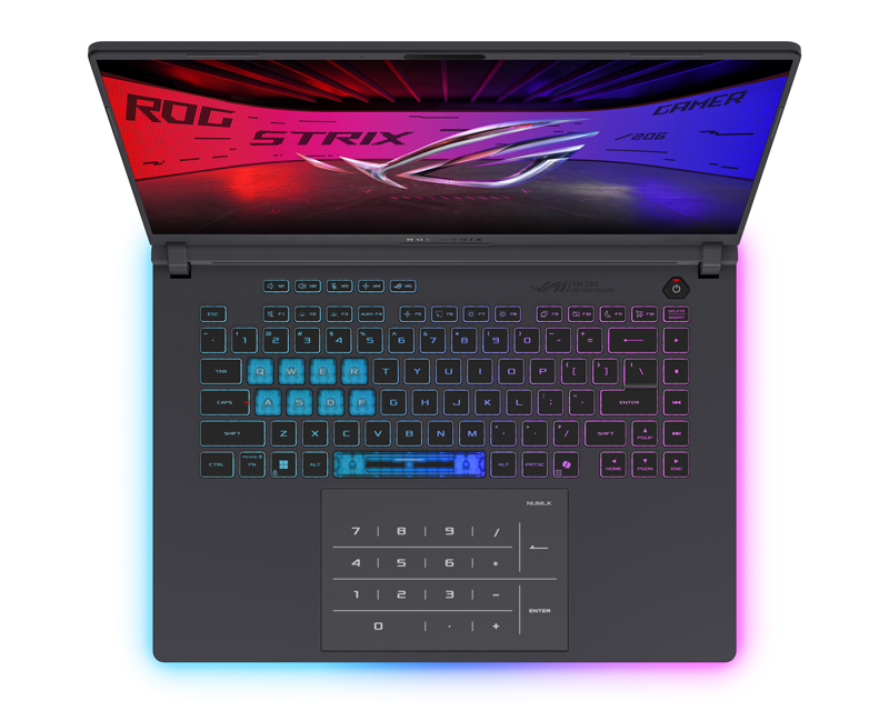 ROG Strix G16 G615LR-S5340W (16 inča 2.5K, Ultra 9 275HX, 32GB, SSD 2TB, GeForce RTX 5070 Ti, Win 11 Home) laptop + ranac