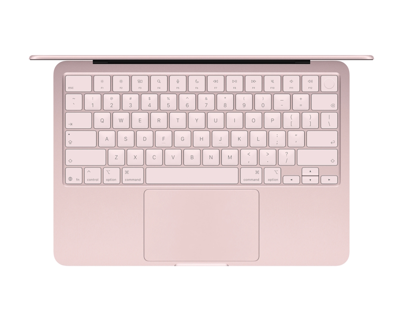 MacBook Neo 13 inch A18 Pro 6-core CPU 5-core GPU 8GB 512GB SSD Blush (MHFJ4)