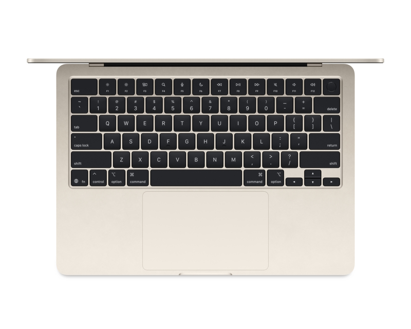MacBook Air 13.6 inch M5 10-core CPU 8-core GPU 16GB 512GB SSD Starlight (MDHA4)