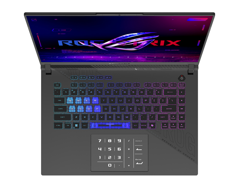 ROG Strix G16 G614PR-RV120 (16 inča FHD+, Ryzen 9 8940HX, 32GB, SSD 1TB, GeForce RTX 5070 Ti) laptop +  ranac