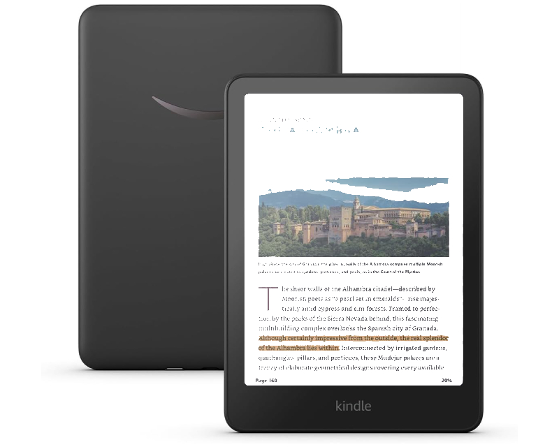 Kindle 7 inča Colorsoft 16GB 2025 (B0CX8MQF7R) Black