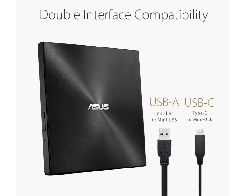 ASUS ZenDrive U9M SDRW-08U9M-U DVD±RW USB eksterni rezač crni