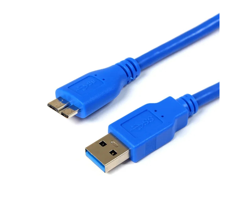 Kabl USB 3.0 - USB 3.0 Micro M/M 1.8m plavi