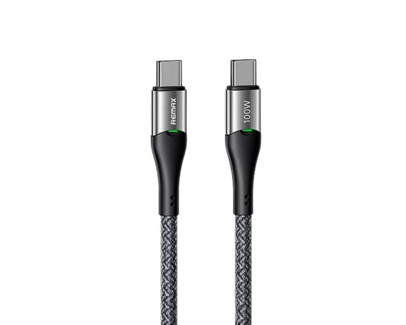 DATA kabl RC-115  100W Tip C na Tip C sivi
