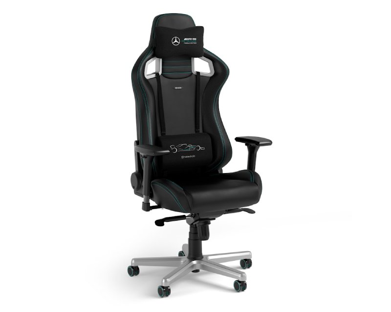 Noblechairs EPIC Mercedes-AMG Petronas F1 Team Edition gejmerska stolica