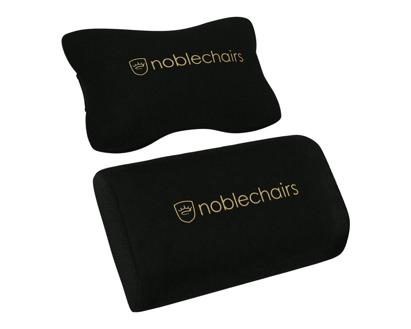 Noblechairs HERO gejmerska stolica crno-zlatna