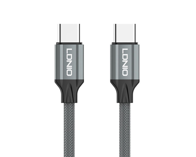 LC442C USB TIP C na Tip C 65W kabl sivi
