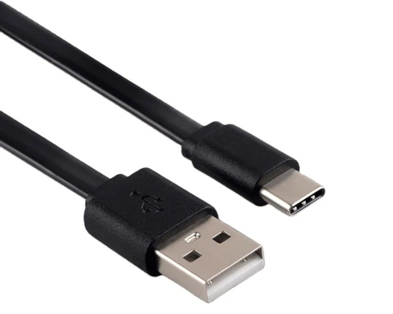 Kabl 2.0 USB A - USB 3.1 tip C M/M 5A 1m crni
