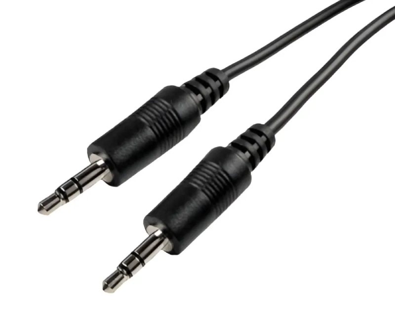 Audio AUX kabl (3,5mm stereo jack-3,5mm stereo jack) m/m 1,2m