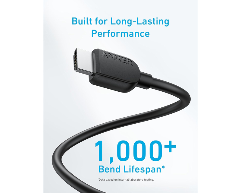 Video kabl HDMI (M) - HDMI (M) 8K 1.8m crni