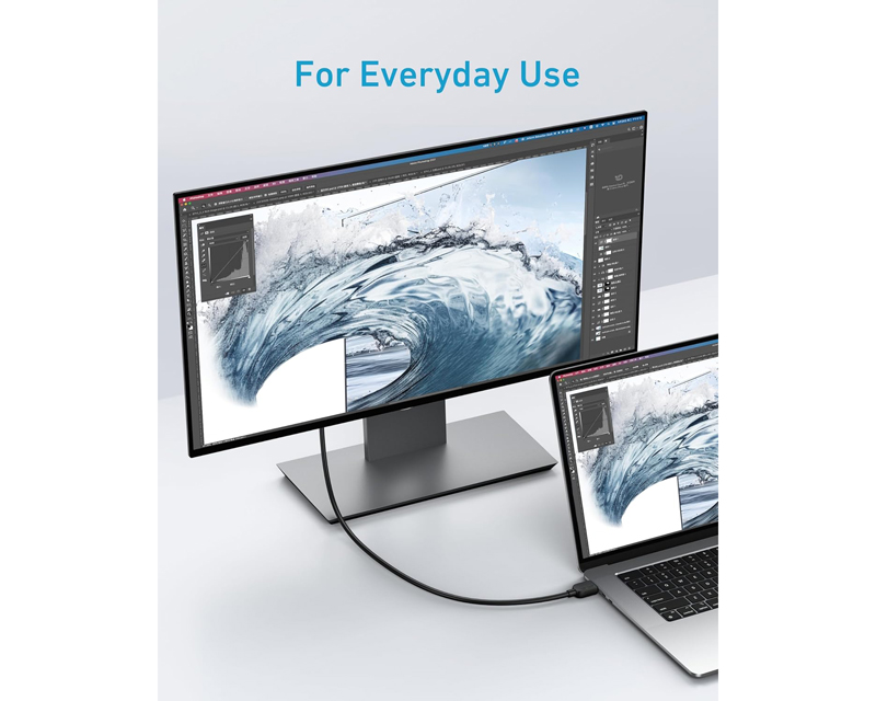 Video kabl HDMI (M) - HDMI (M) 8K 1.8m crni