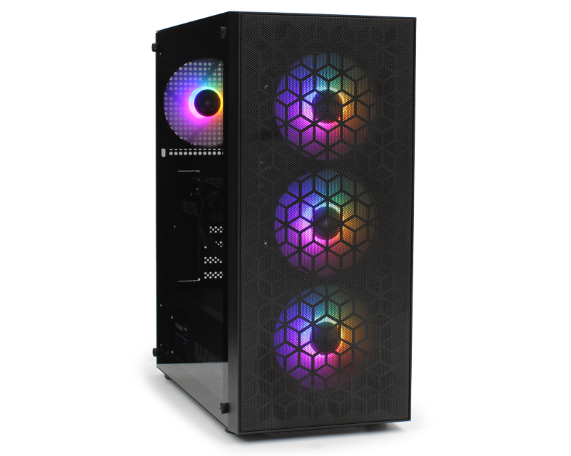 RAIDMAX Kućište X921 (4xStatic RGB fans, 3 in front, 1 in rear) Outlet