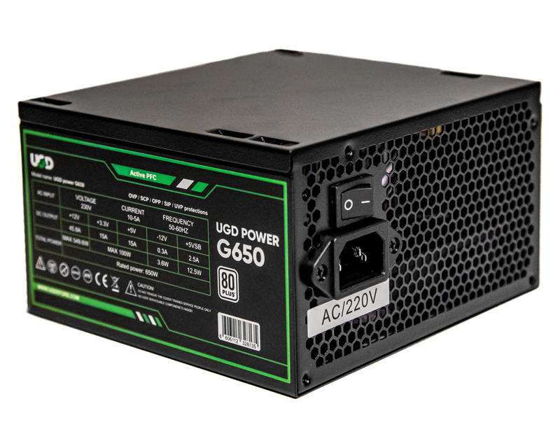 G650 PFC black napajanje - outlet