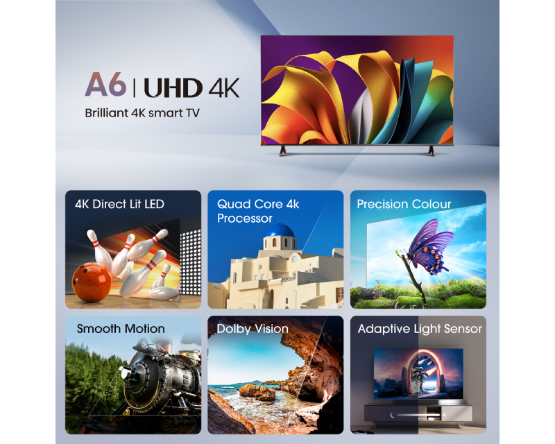 55 inča 55A6N LED 4K UHD Smart TV outlet