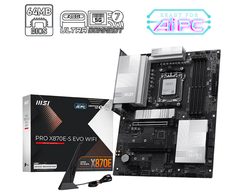 PRO X870E-S EVO WIFI