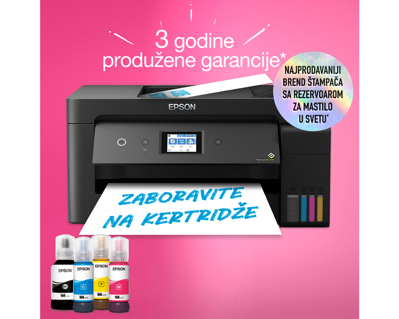 L14150 A3+ EcoTank ITS (4 boje) multifunkcijski inkjet štampač