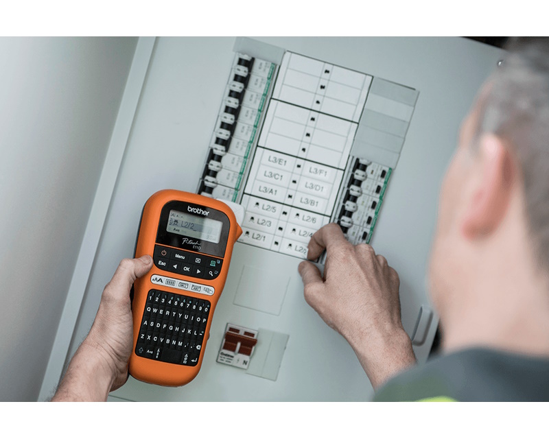 BROTHER PT-E110VP štampač nalepnica za električare (PTE110VPYJ1)