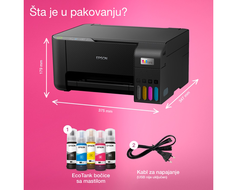 L3230 EcoTank ITS multifunkcijski inkjet štampač