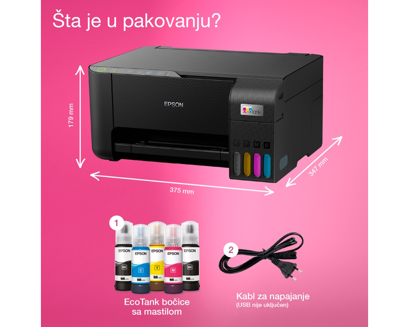 L3270 EcoTank ITS wireless multifunkcijski inkjet štampač