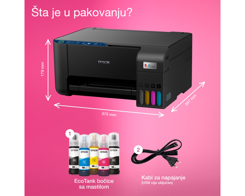 L3271 EcoTank ITS wireless multifunkcijski inkjet štampač