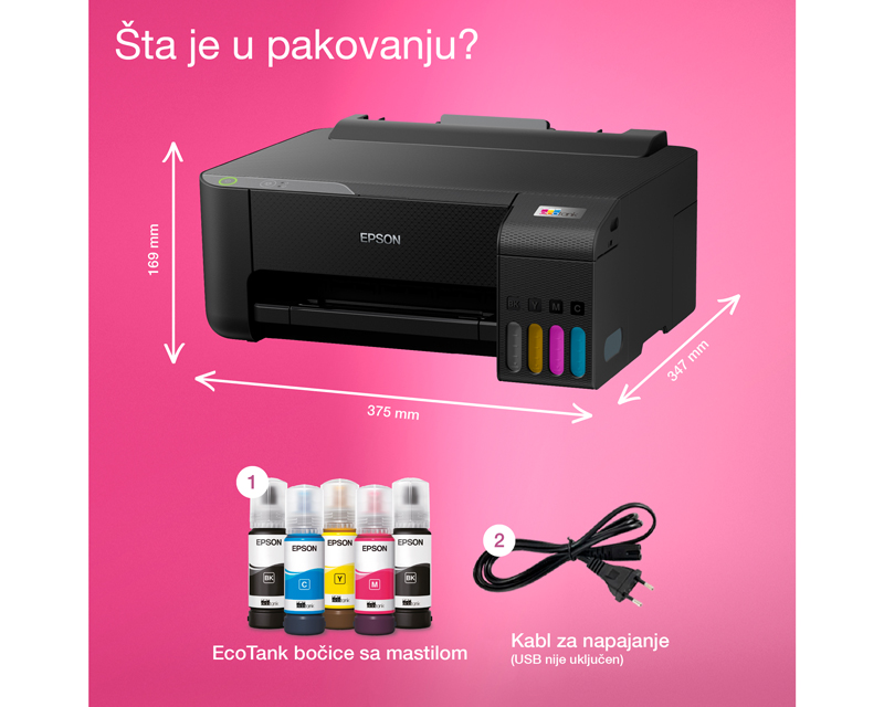 L1230 EcoTank ITS (4 boje) inkjet štampač