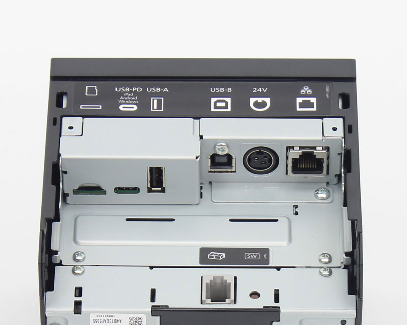 TM-M30III (112) Standard USB Tip-A/Tip-C PD tablet connection, Eternet, Black