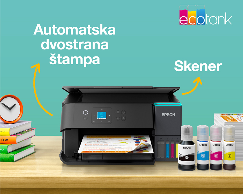 L4360 EcoTank ITS wireless multifunkcijski inkjet štampač