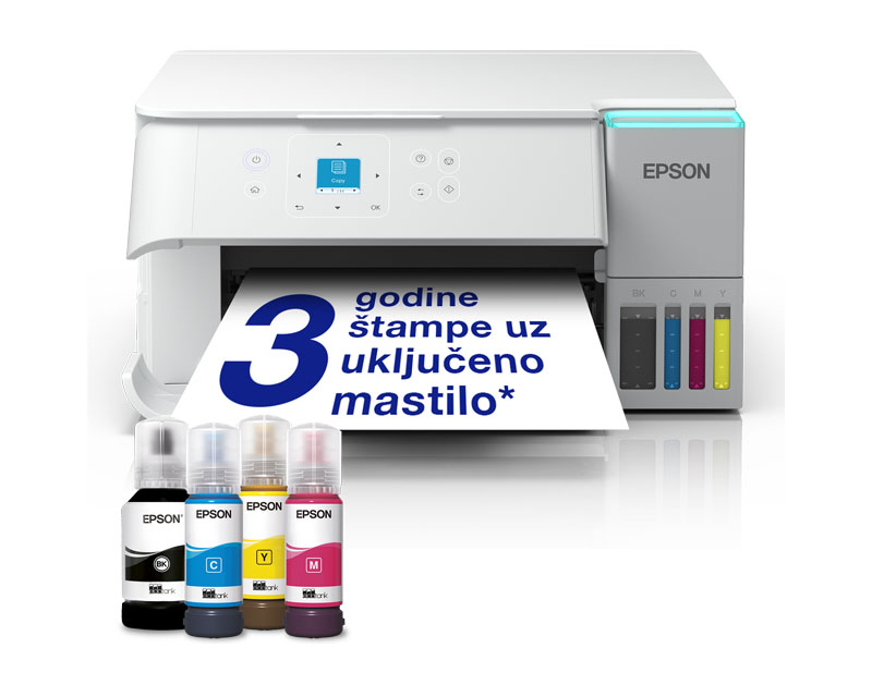 L4366 EcoTank wireless multifunkcijski inkjet štampač beli