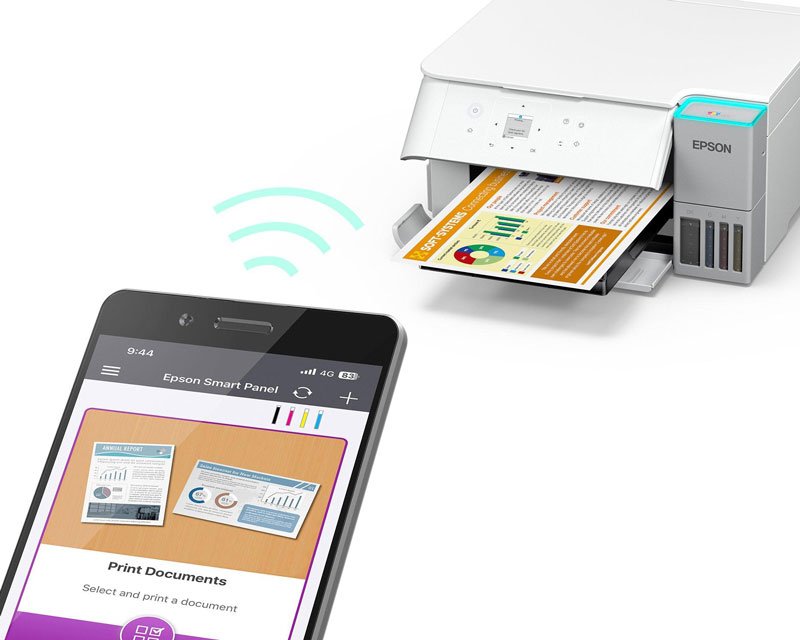 L4366 EcoTank wireless multifunkcijski inkjet štampač beli